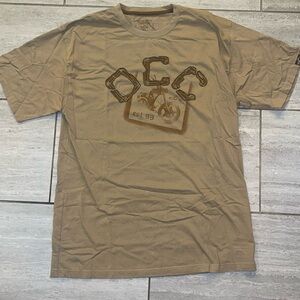 ORANGE COUNTY CHOPPERS Tan OCC 1999 Short Sleeve Graphic T-Shirt